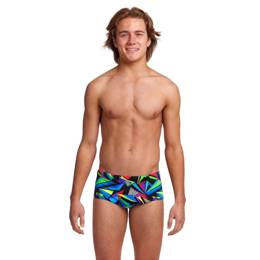 Funky Trunks Jungs Badehose Sidewinder Beat It