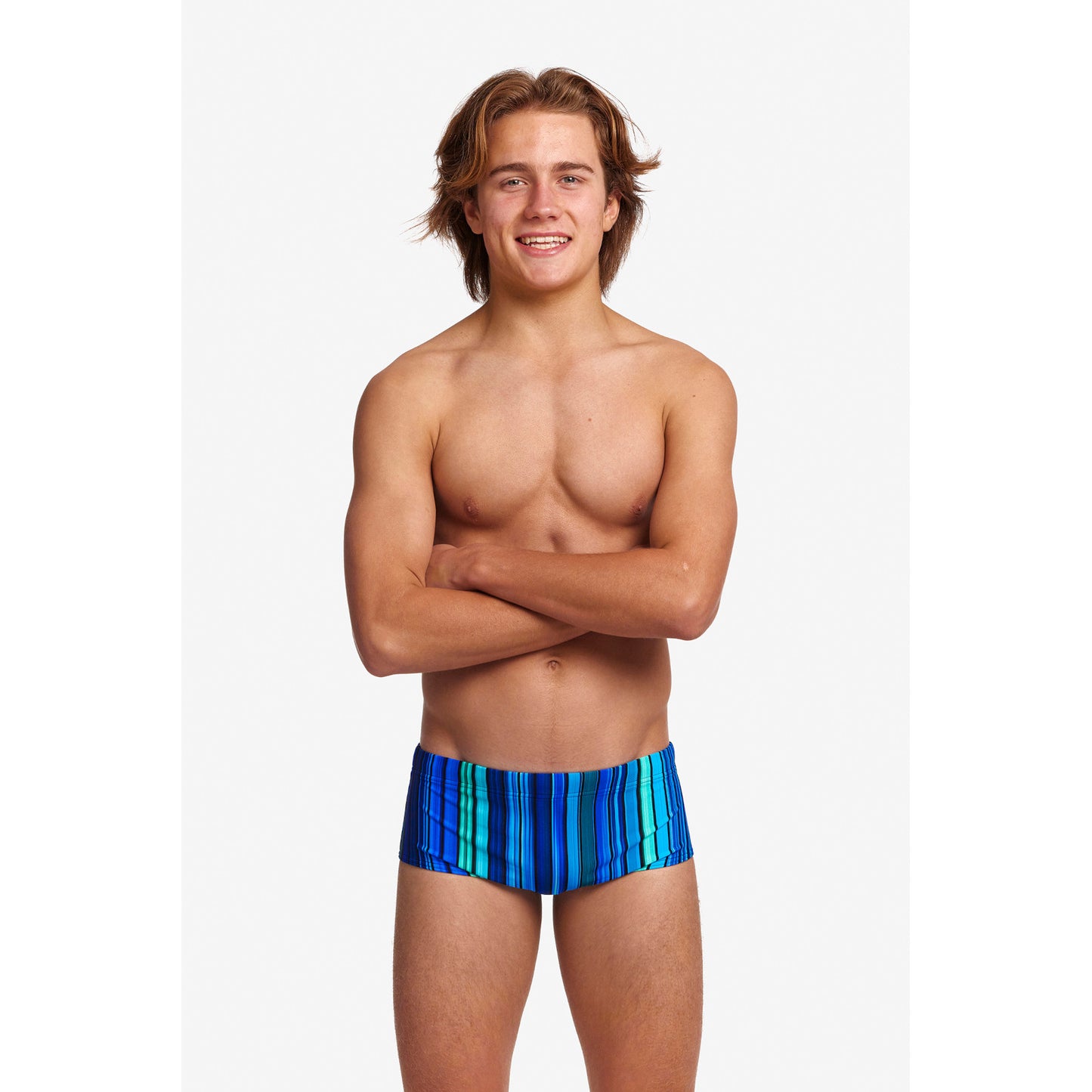 Funky Trunks Jungs Badehose Sidewinder Beam Bars