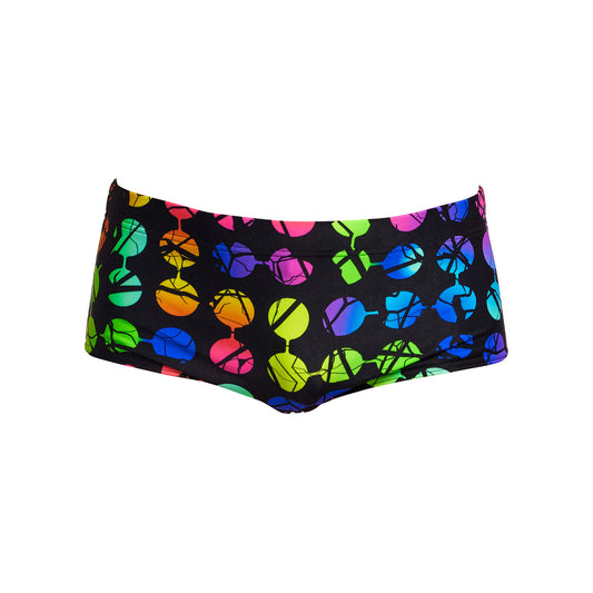 Funky Trunks boys' swim shorts Sidewinder Broken Circle 