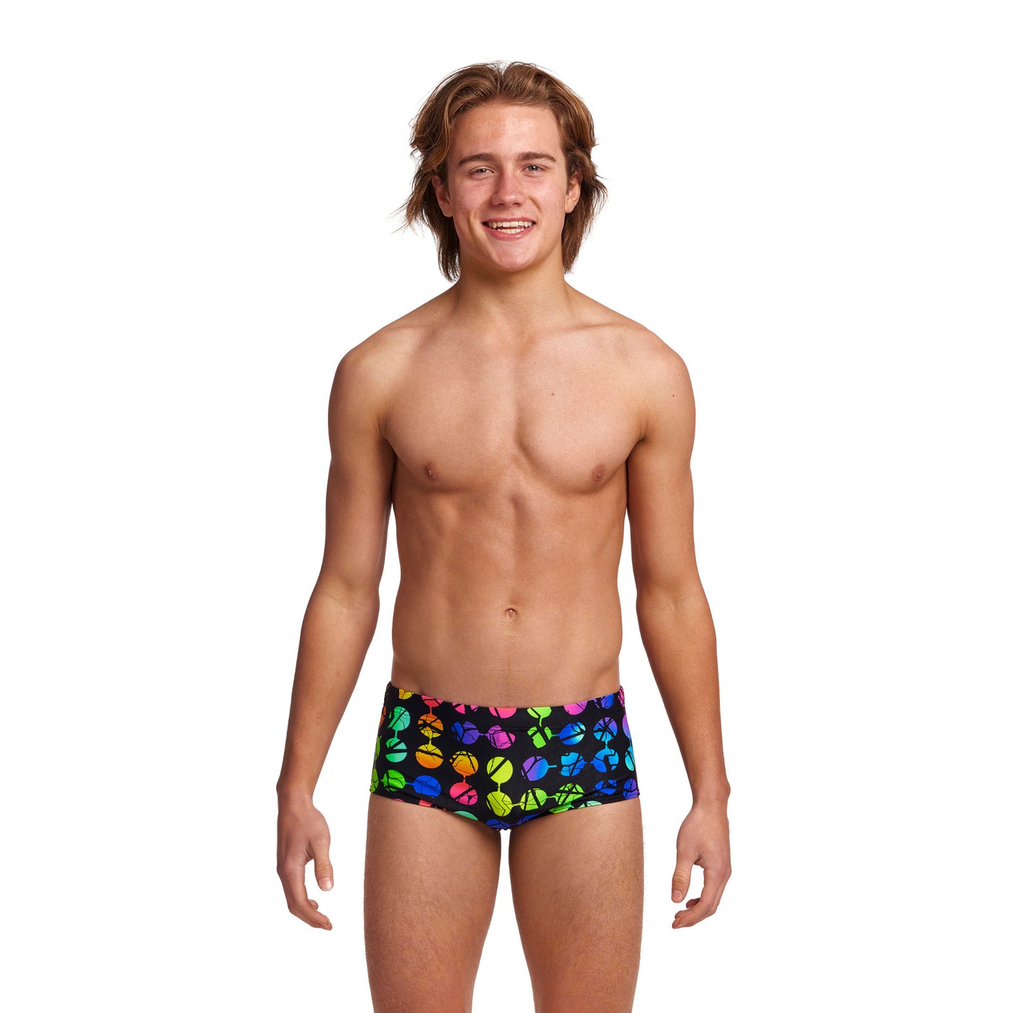 Funky Trunks Jungs Badehose Sidewinder Broken Circle