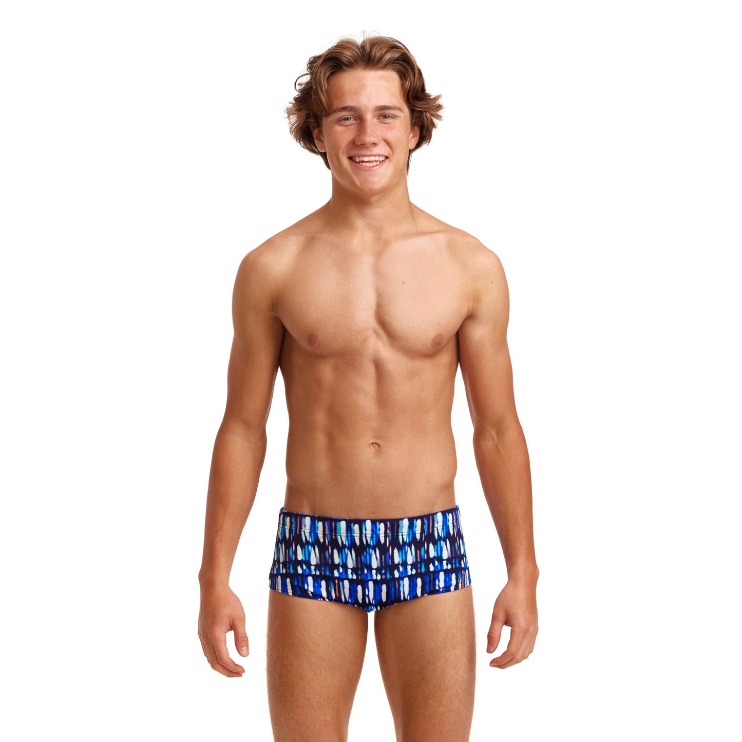 Funky Trunks Jungs Badehose Sidewinder Perfect Teeth