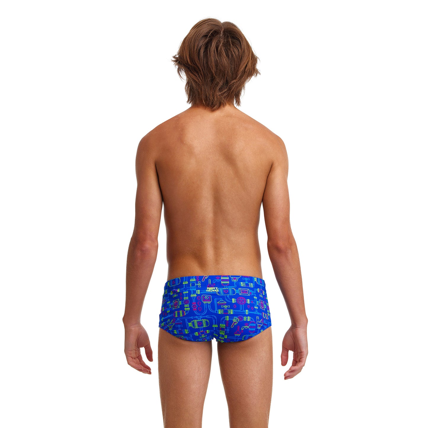 Funky Trunks Jungs Badehose Sidewinder Backed Up