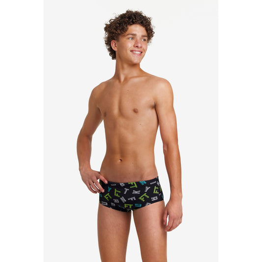 Funky Trunks boys swim shorts Sidewinder Fted 