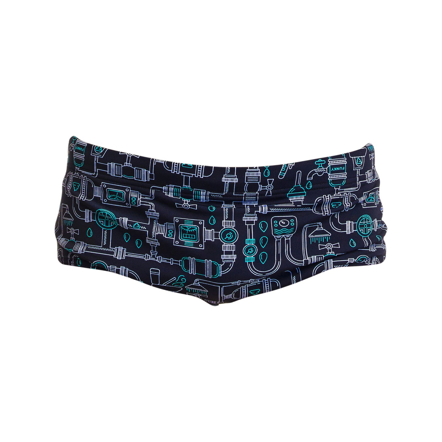 Funky Trunks Jungs Badehose Sidewinder Pooped