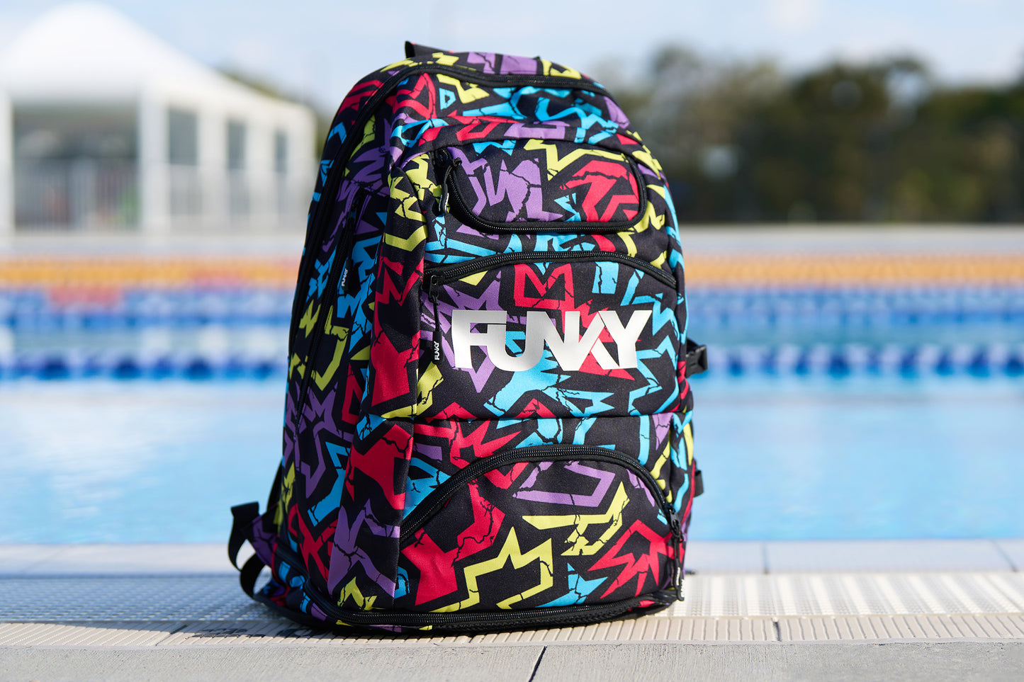 Rucksack Funky Trunks Elite Blue Hawaii