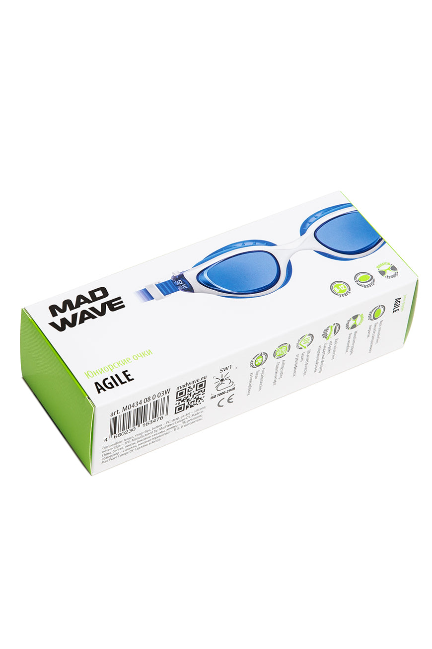Mad Wave Schwimmbrille Kinder Agile