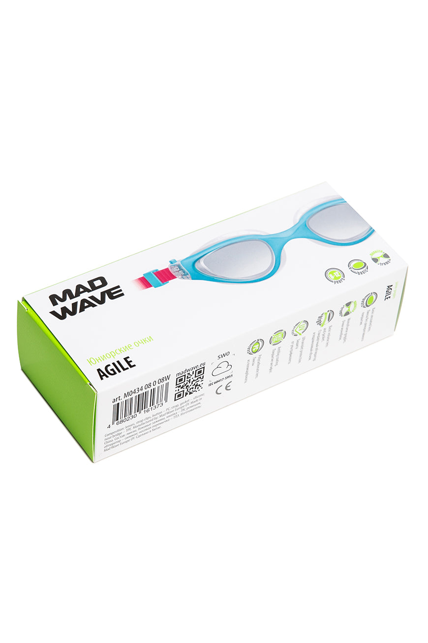 Mad Wave Schwimmbrille Kinder Agile