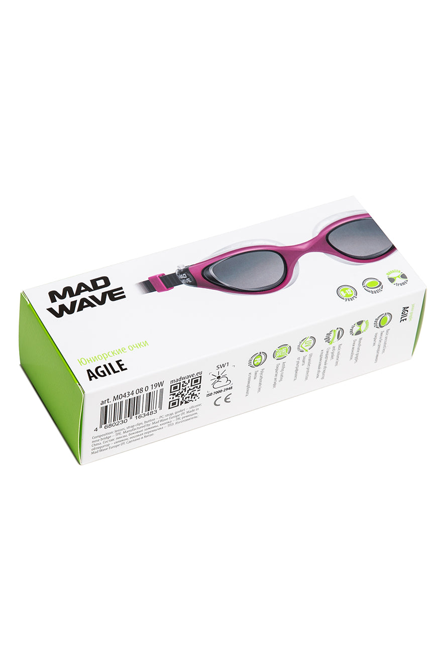 Mad Wave Schwimmbrille Kinder Agile
