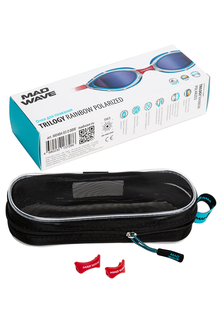 Mad Wave Schwimmbrille Trilogy rainbow polarized