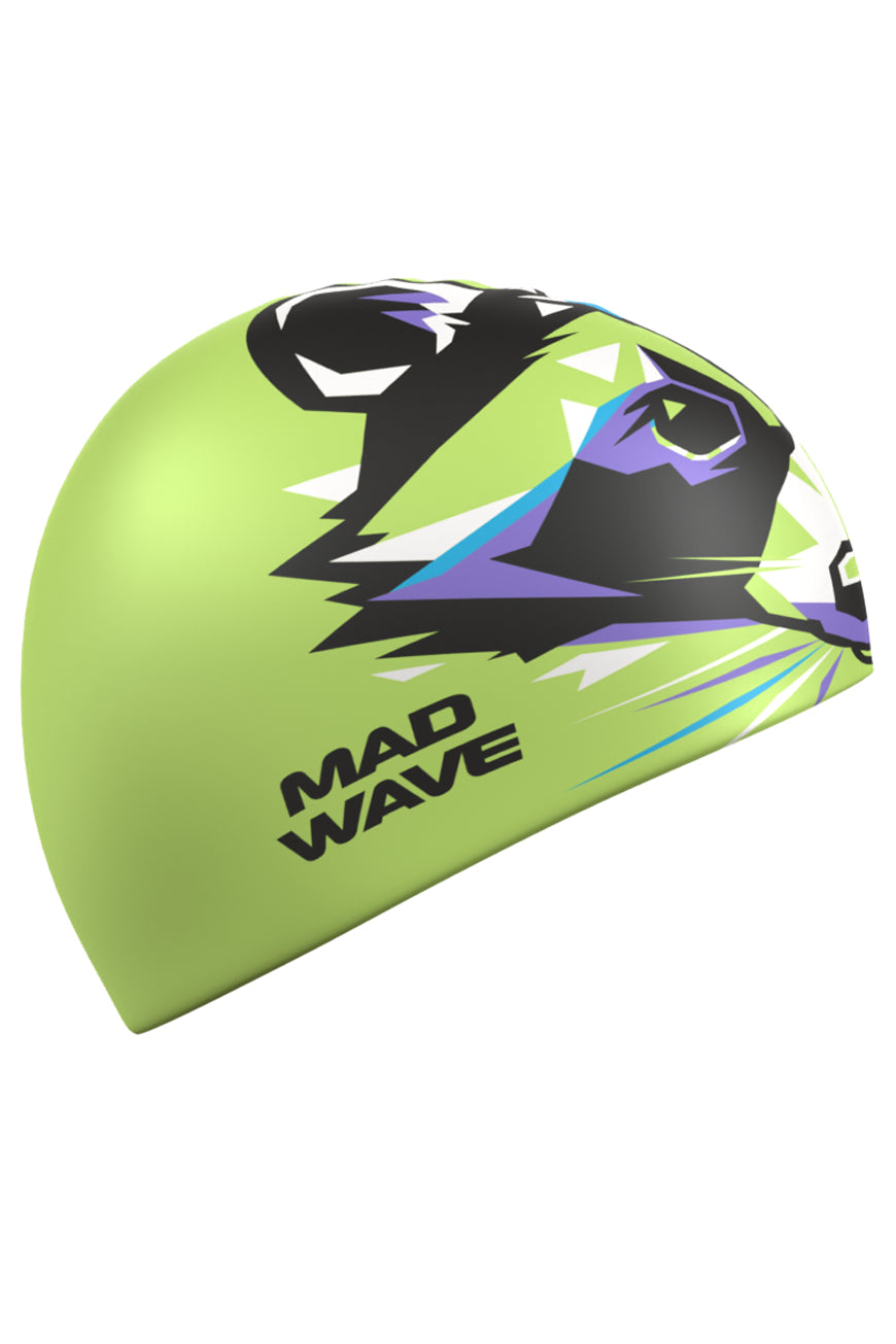 Mad Wave Badekappe Raccoon