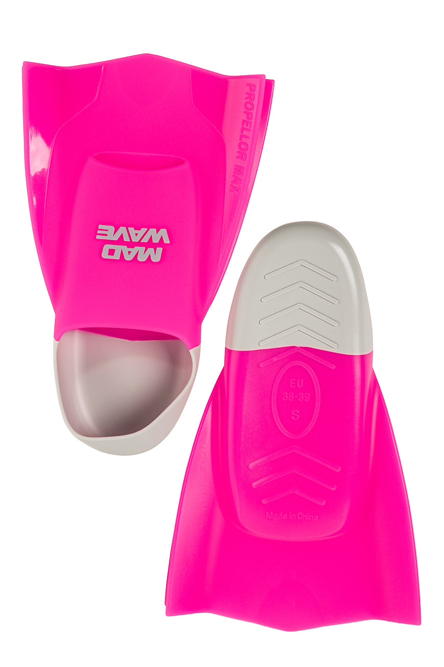 Mad Wave Propellor max Trainingsflossen Pink