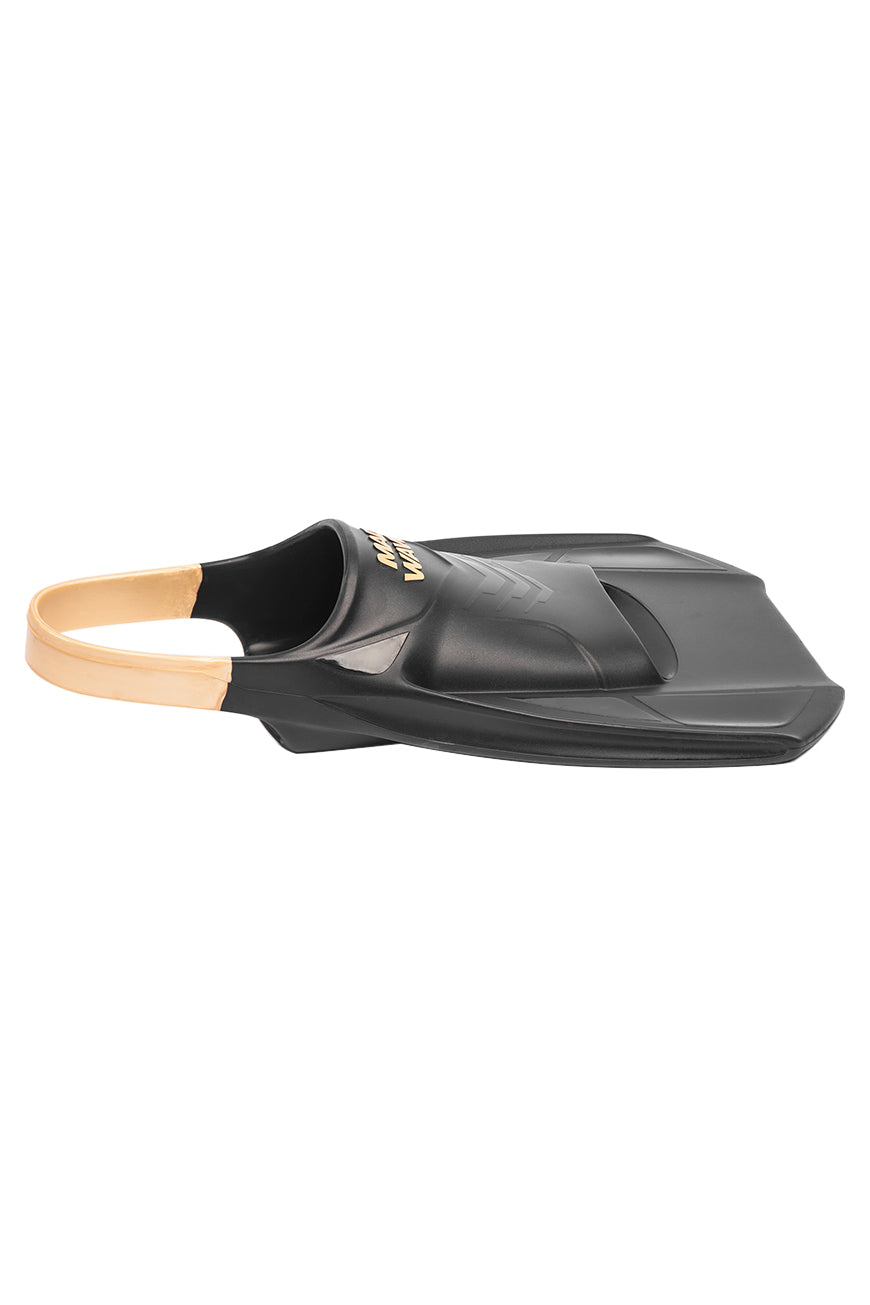 Mad Wave Open Heel Flossen Schwarz