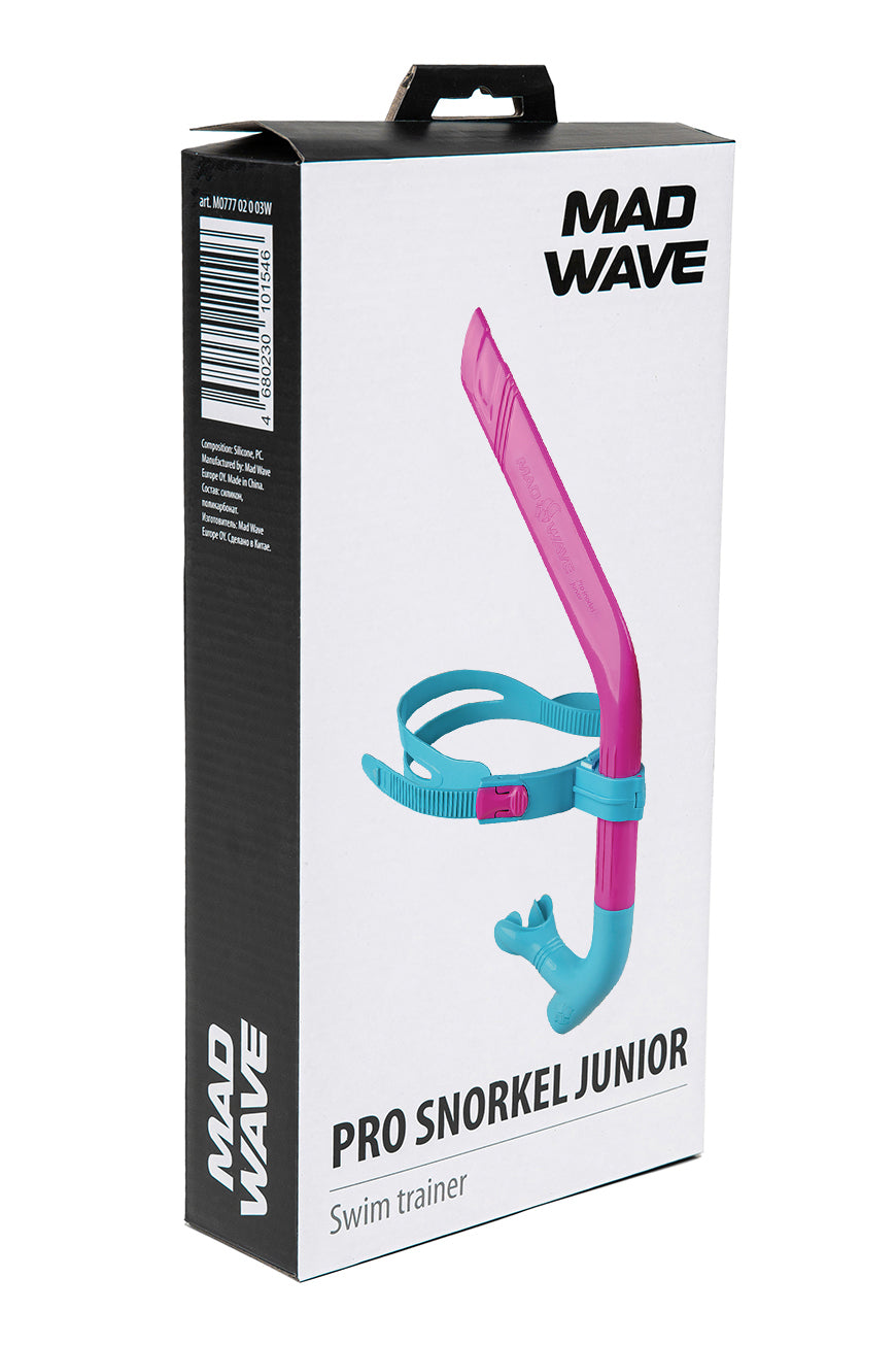 Mad Wave Pro snorkel junior Frontschnorchel