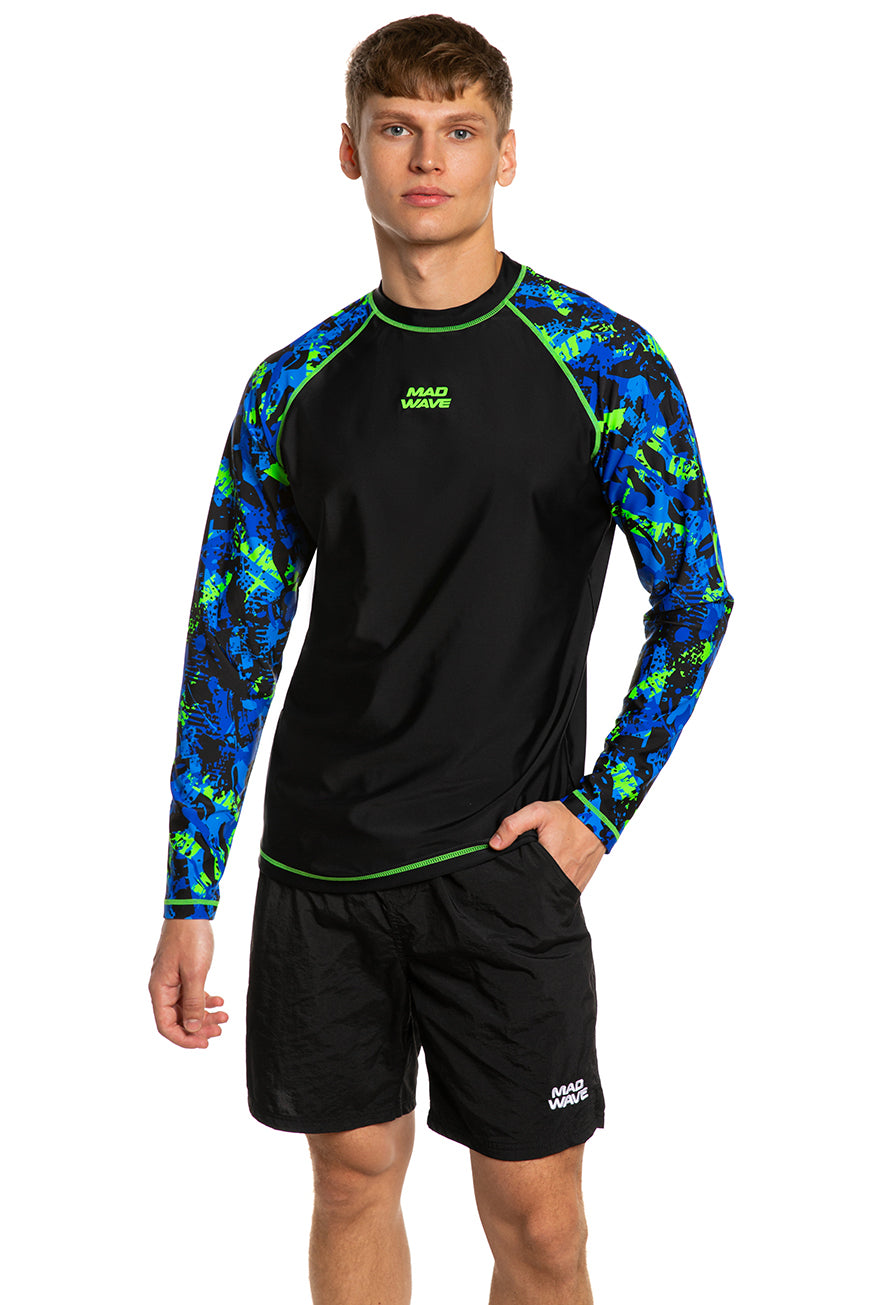 Mad Wave C0 langärmeliges Rashguard UV Oberteil